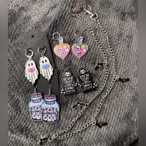 Spooky jewelry bundle